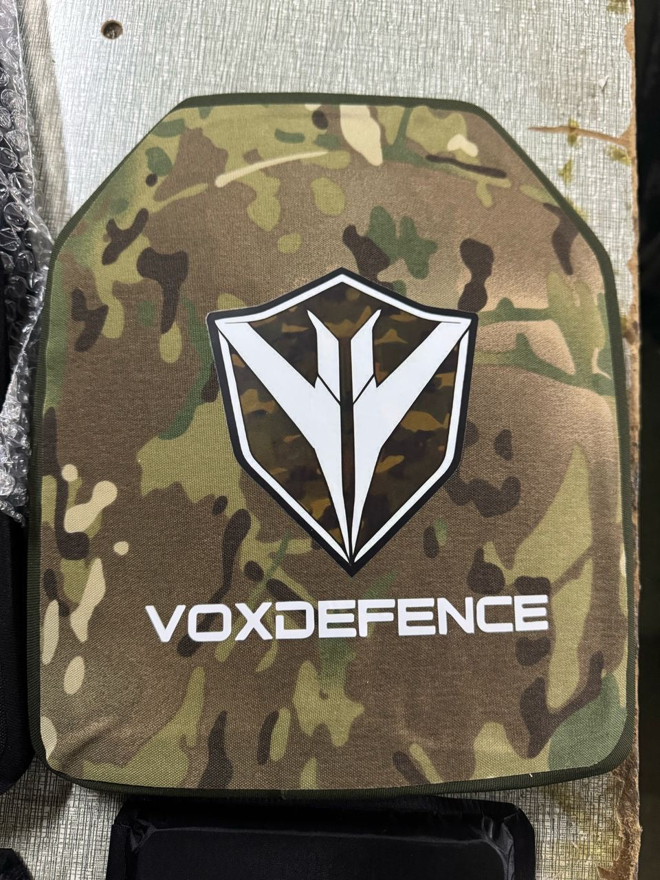 VoxDefence Level IV SiC Ceramic + HPPE Ballistic Plate