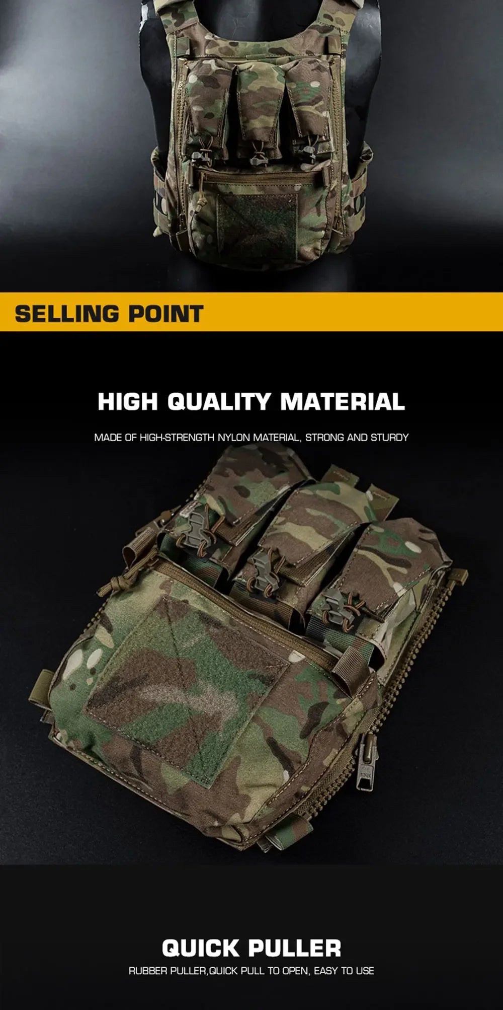 Assault Back Panel