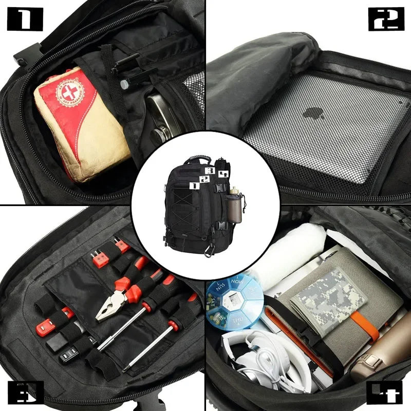 Multi Utility Tactical Backpack 60L Waterproof