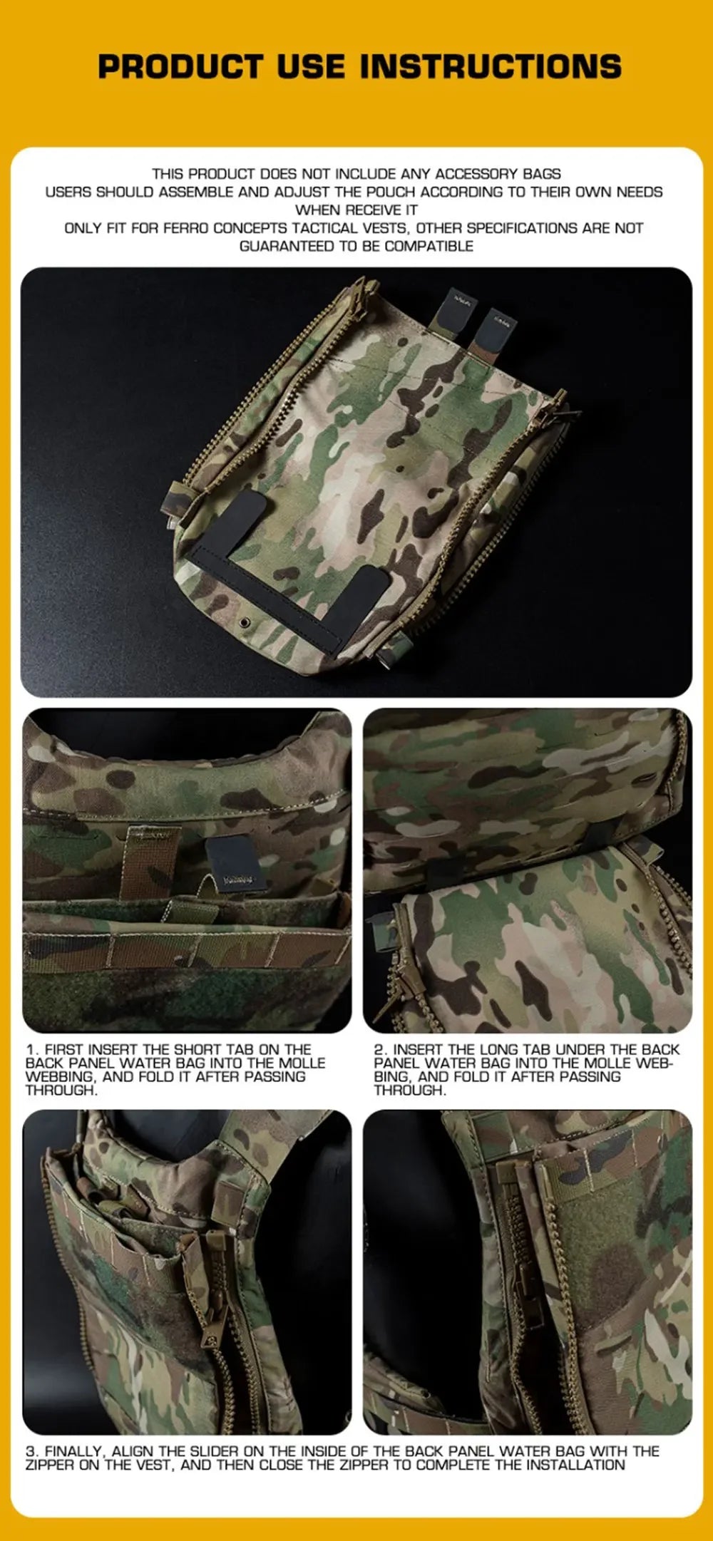 Assault Back Panel