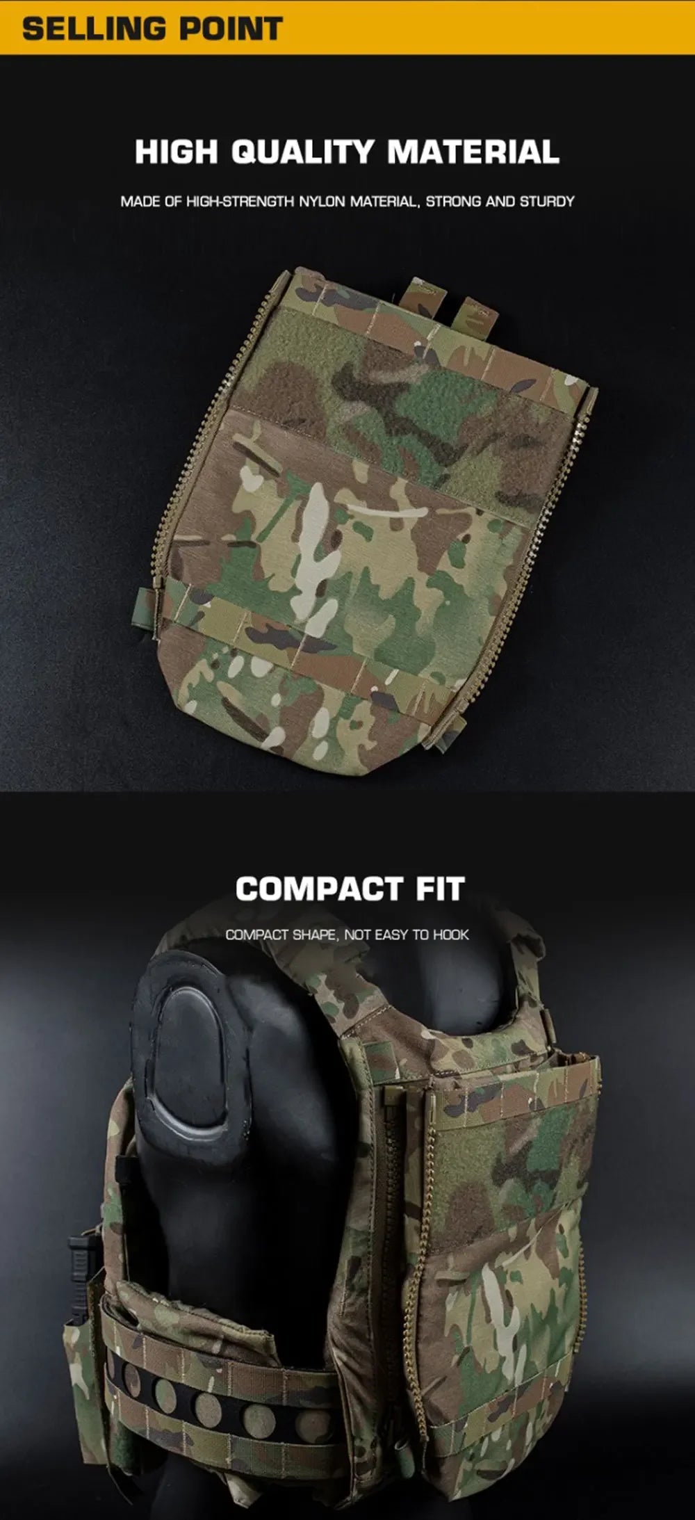 Assault Back Panel