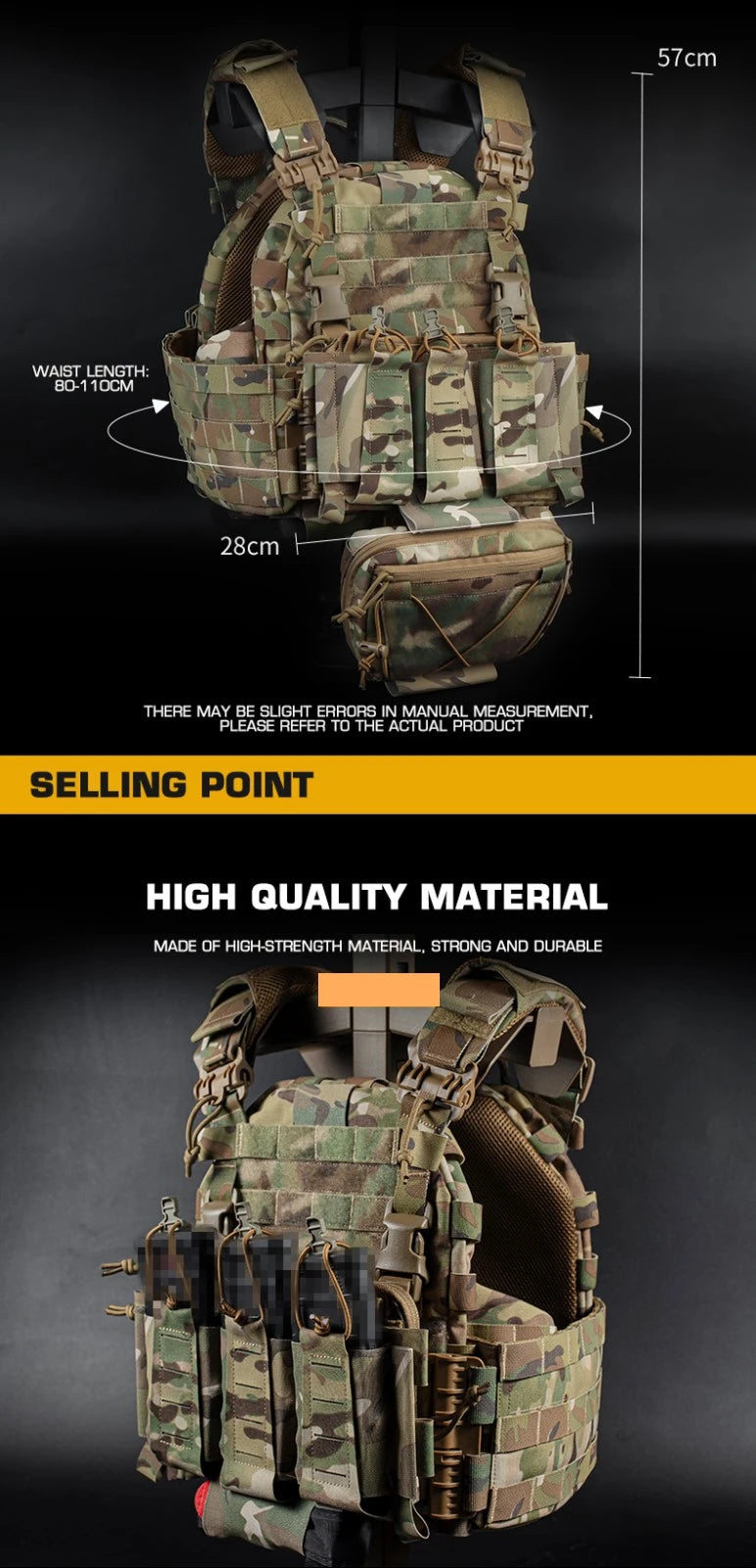 ARC Military Combat Vest
