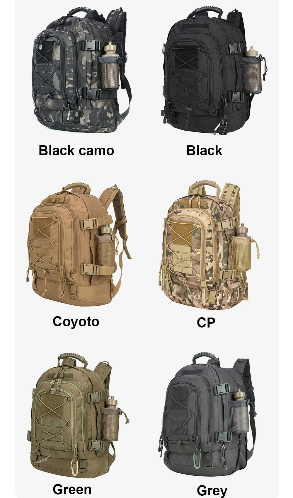 Multi Utility Tactical Backpack 60L Waterproof