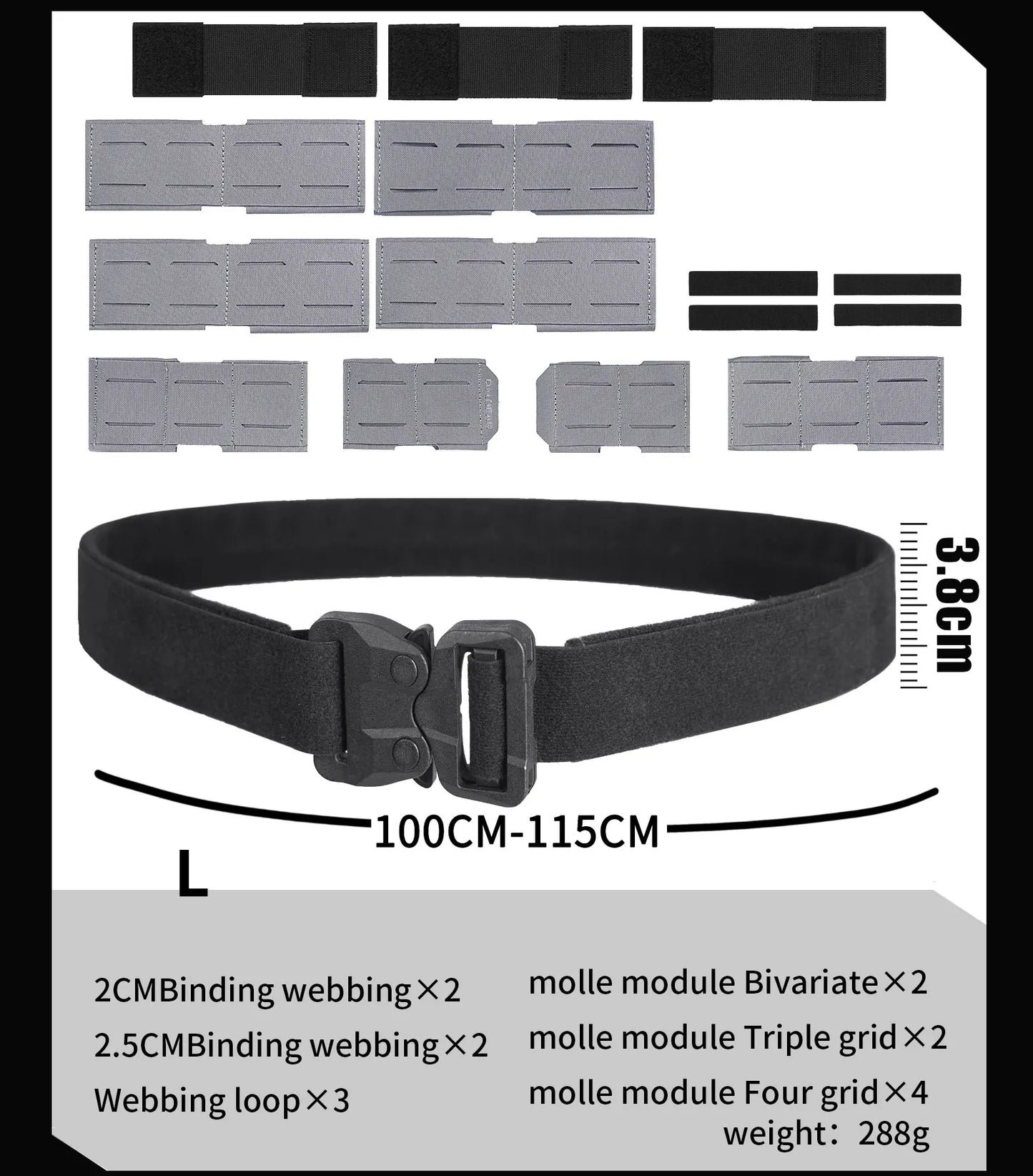 Tactical Belt Quick Release
