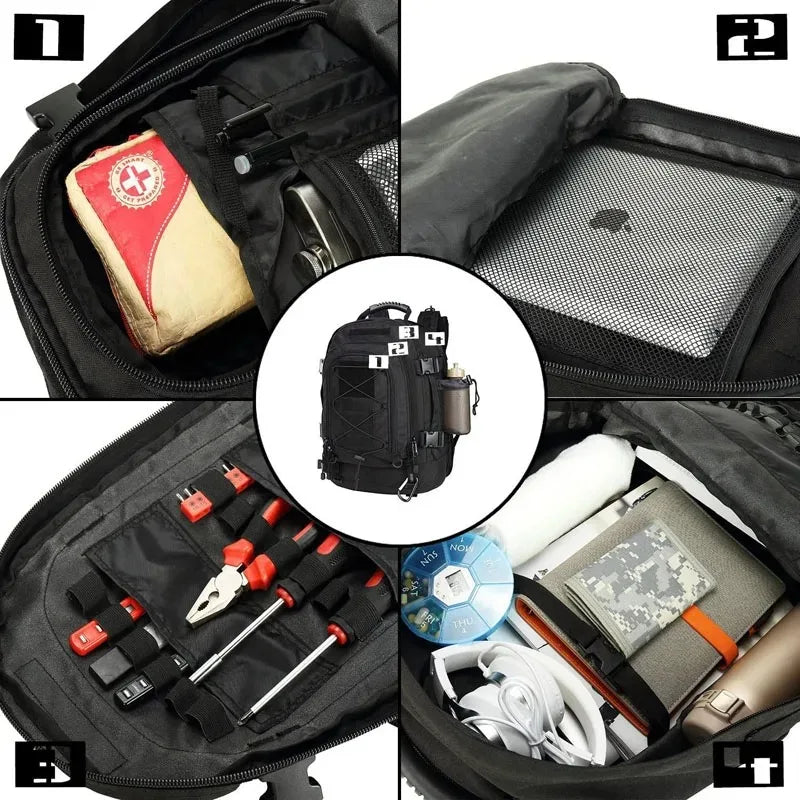 Multi Utility Tactical Backpack 60L Waterproof