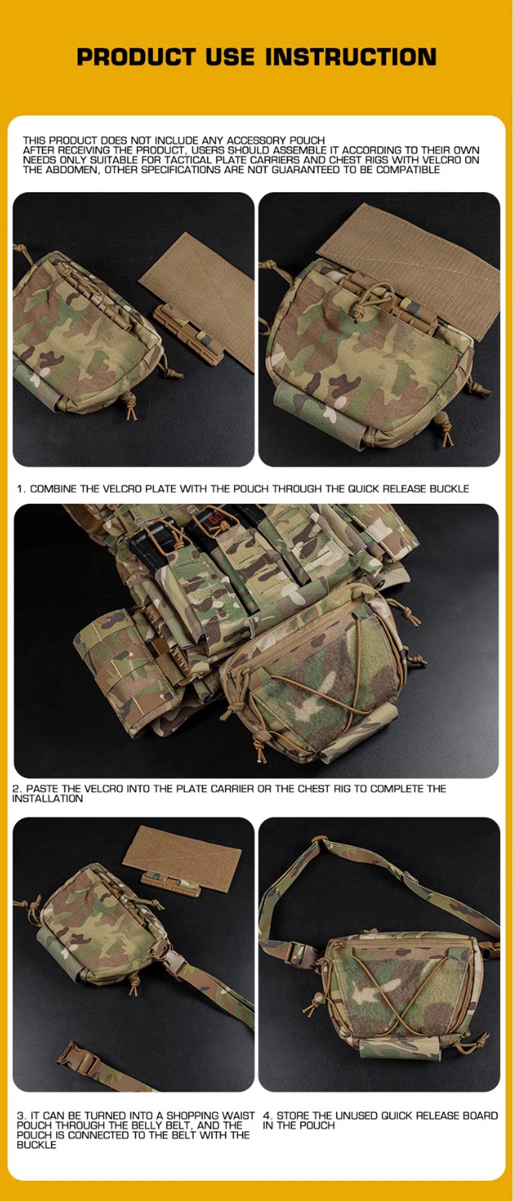Sub Abdominal Pouch