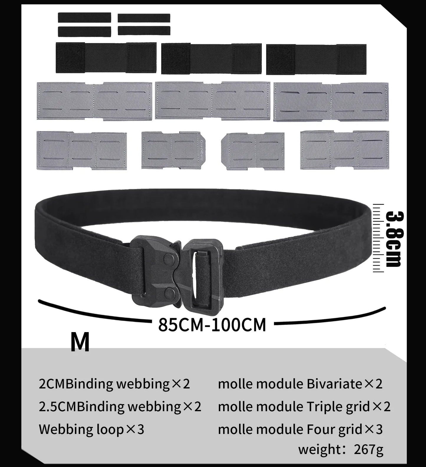 Tactical Belt Quick Release