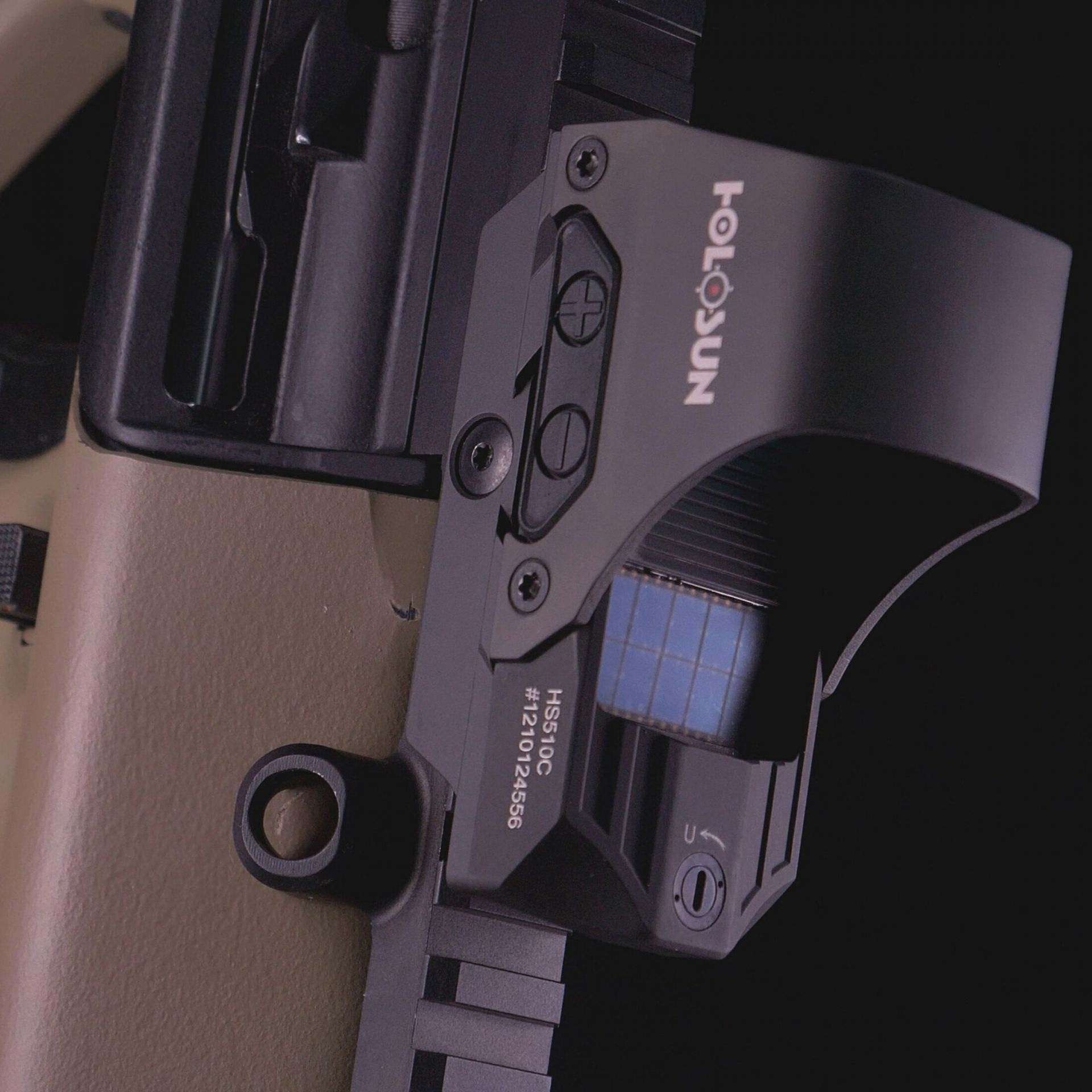 Holosun HE510C-GR FDE Elite Open Reflex Sight