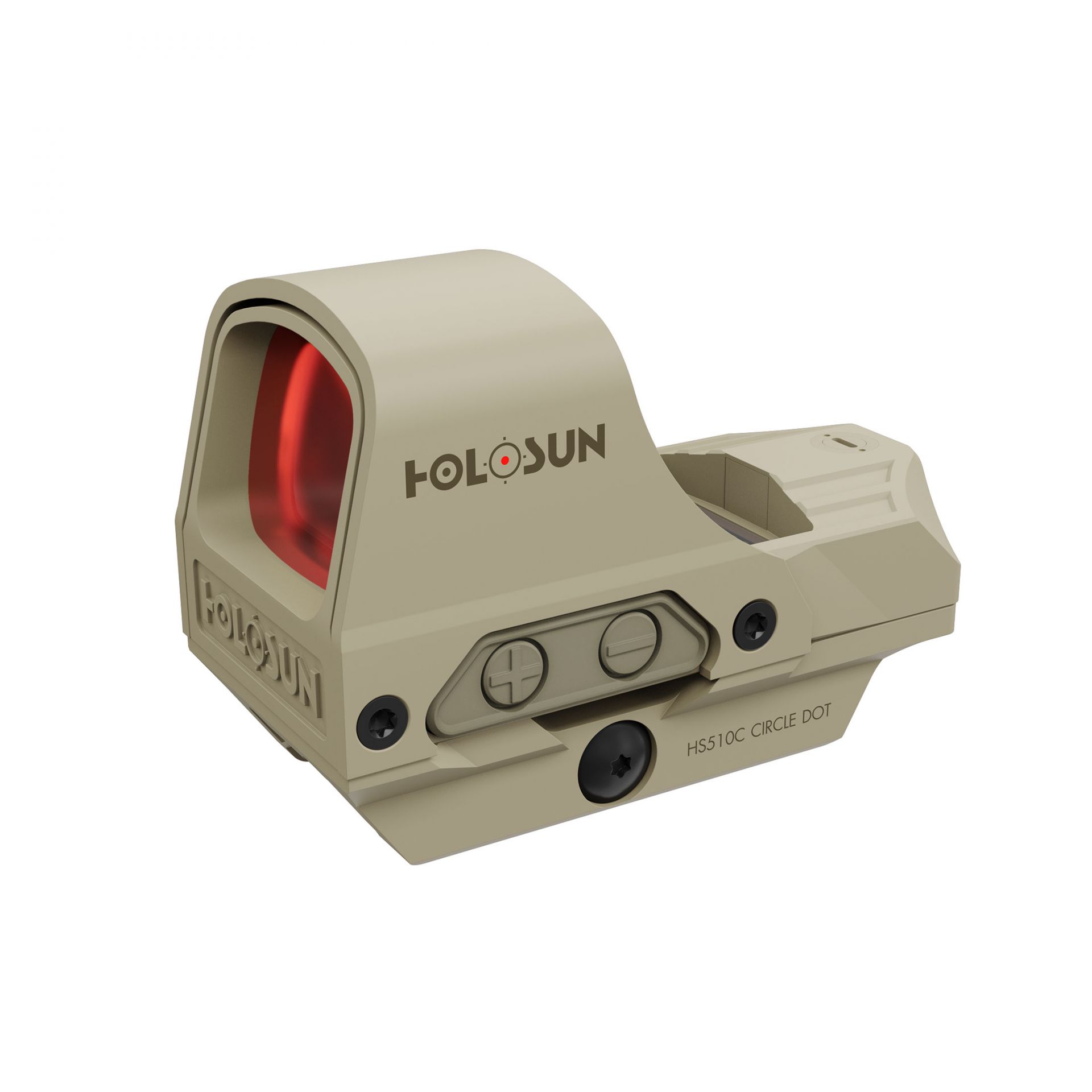 Holosun HE510C-GR FDE Elite Open Reflex Sight