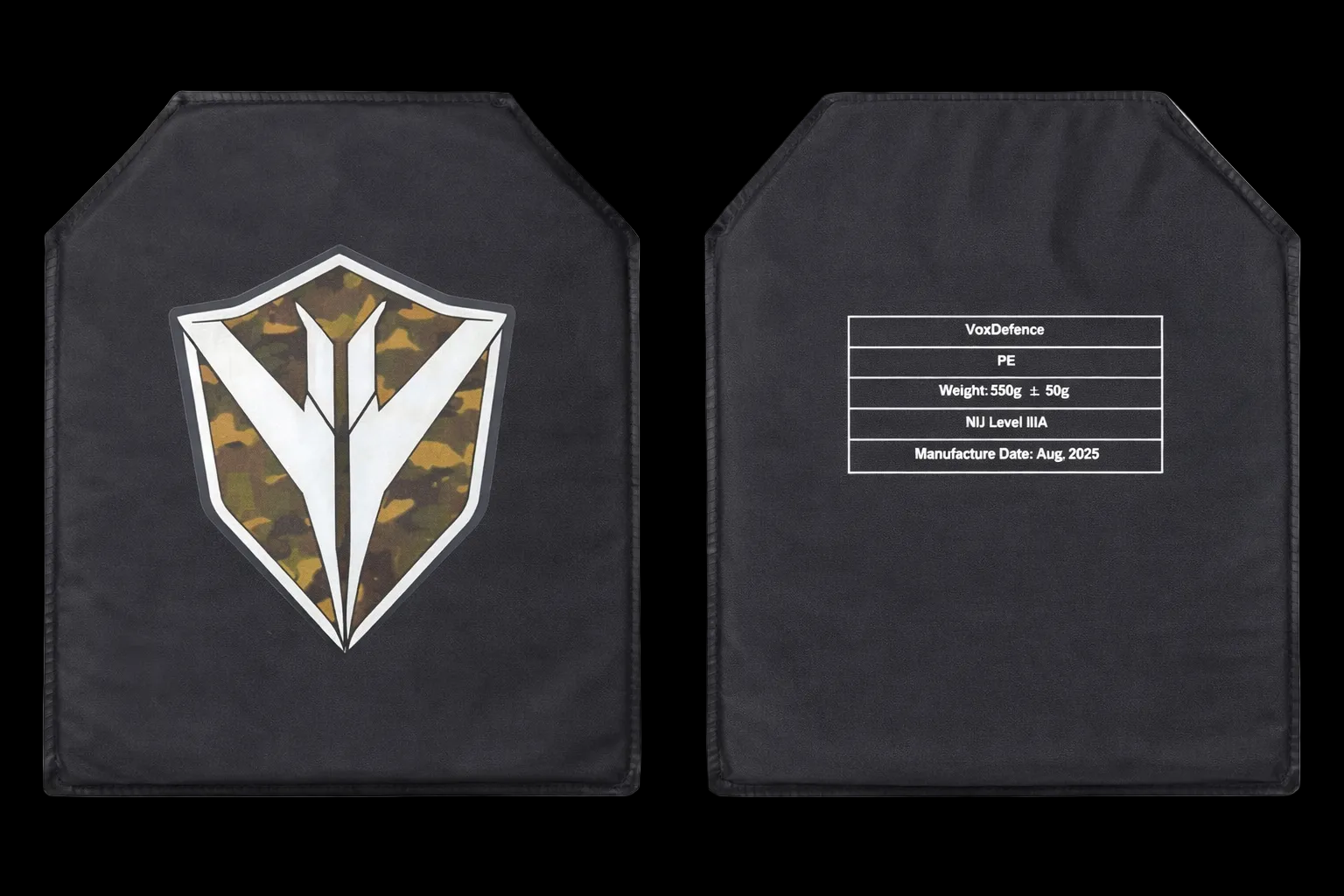 VoxDefence Soft Armour Ballistic Plates set