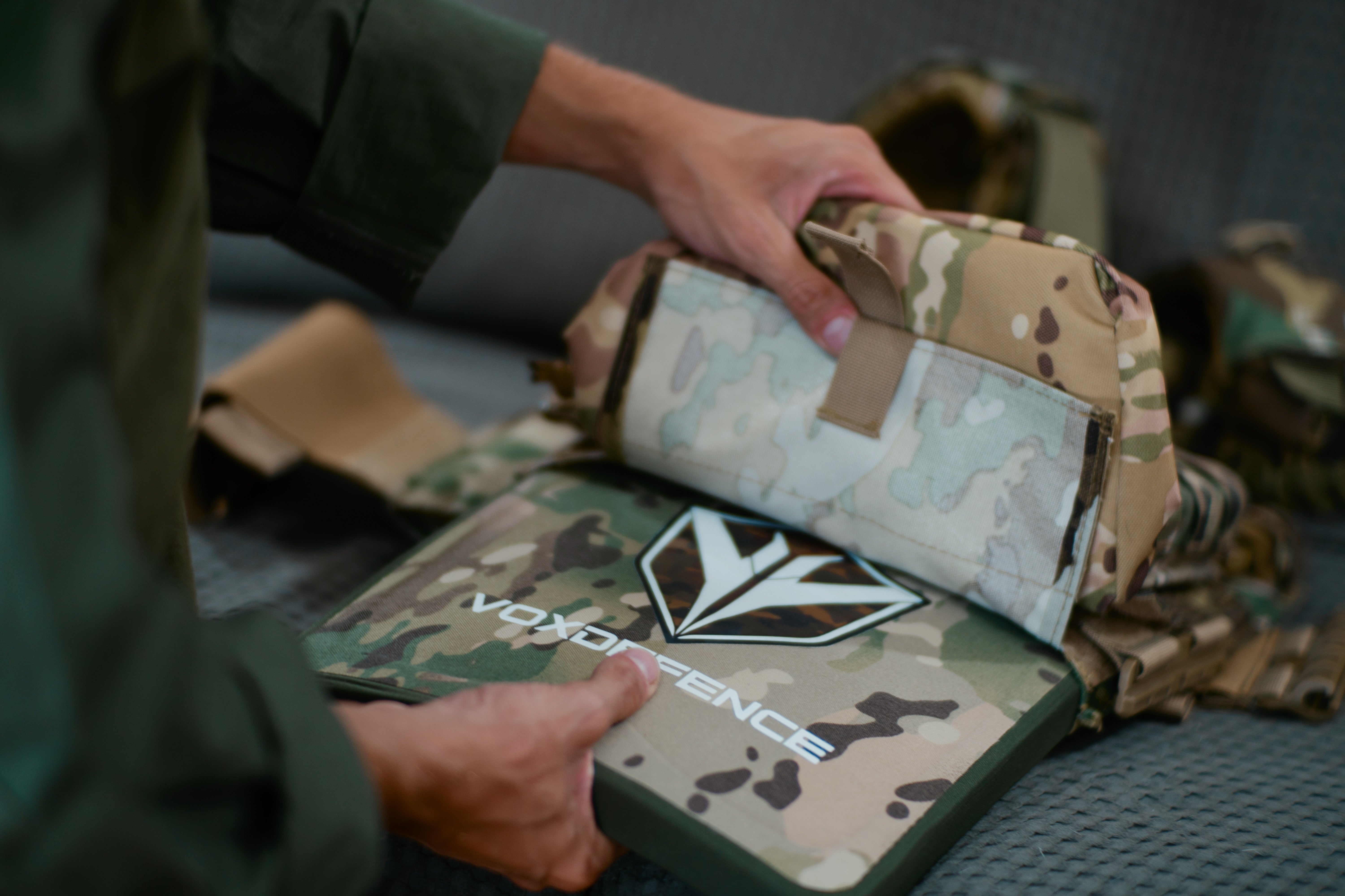 VoxDefence Level IV SiC Ceramic + HPPE Ballistic Plate