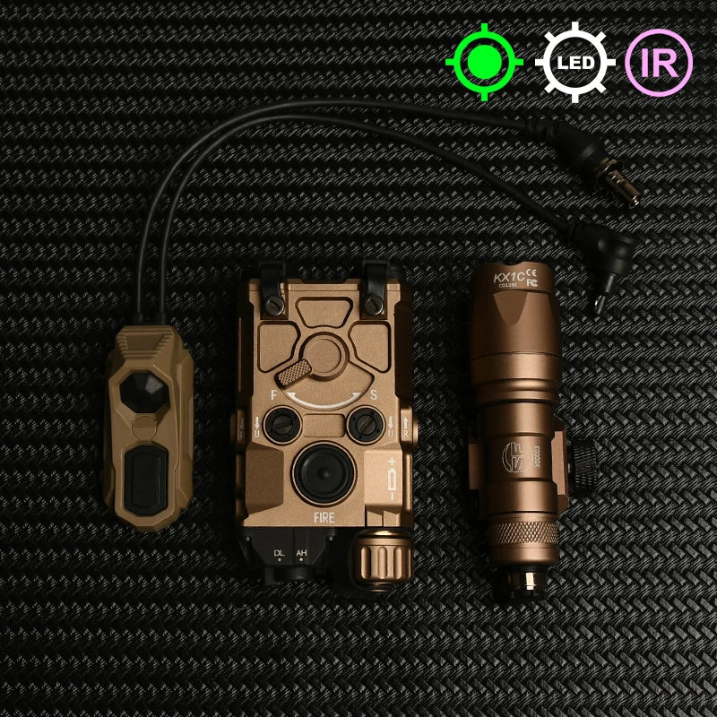 HAR Tactical OGL Metal Flashlight & Laser Module