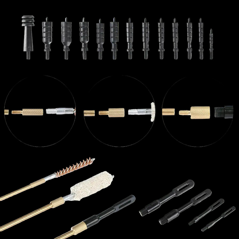 Tactical Gun Cleaning Kit – Rifle & Pistol Maintenance Set