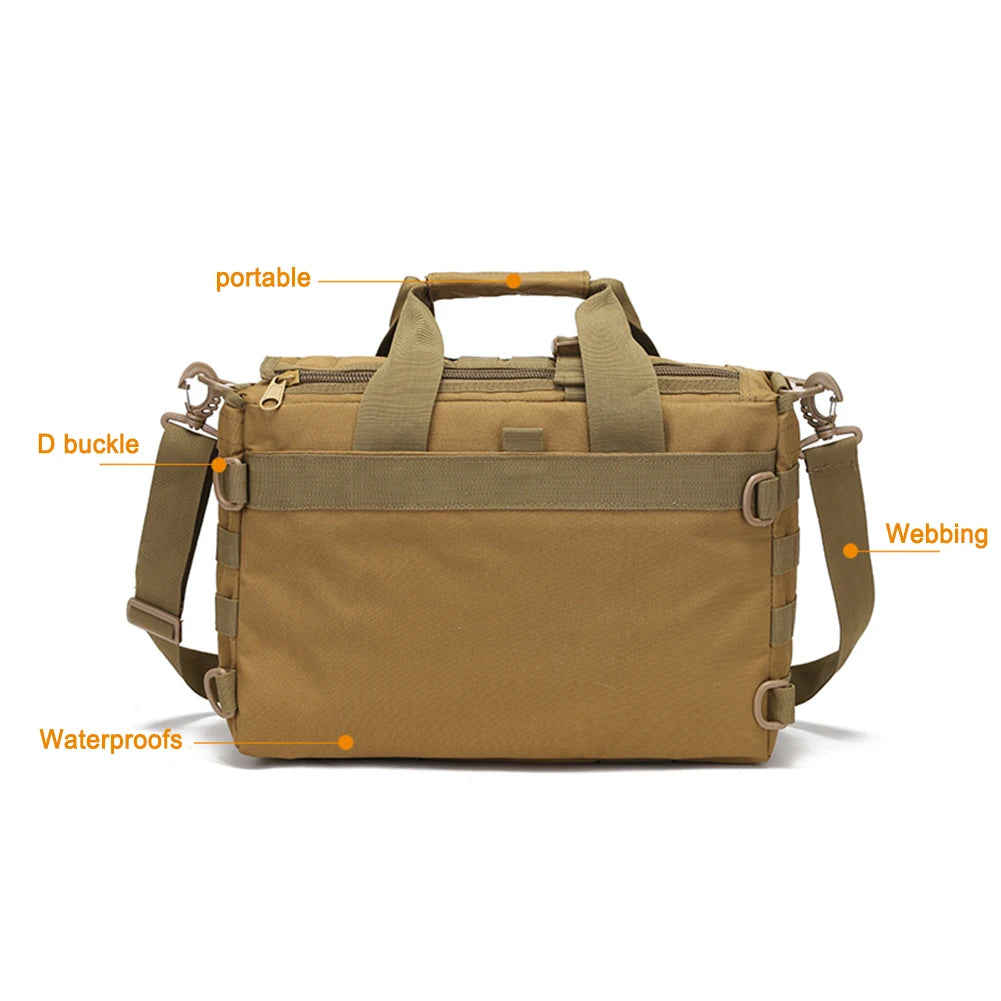 Mult-Pockets Military Sling Shoulder Bag
