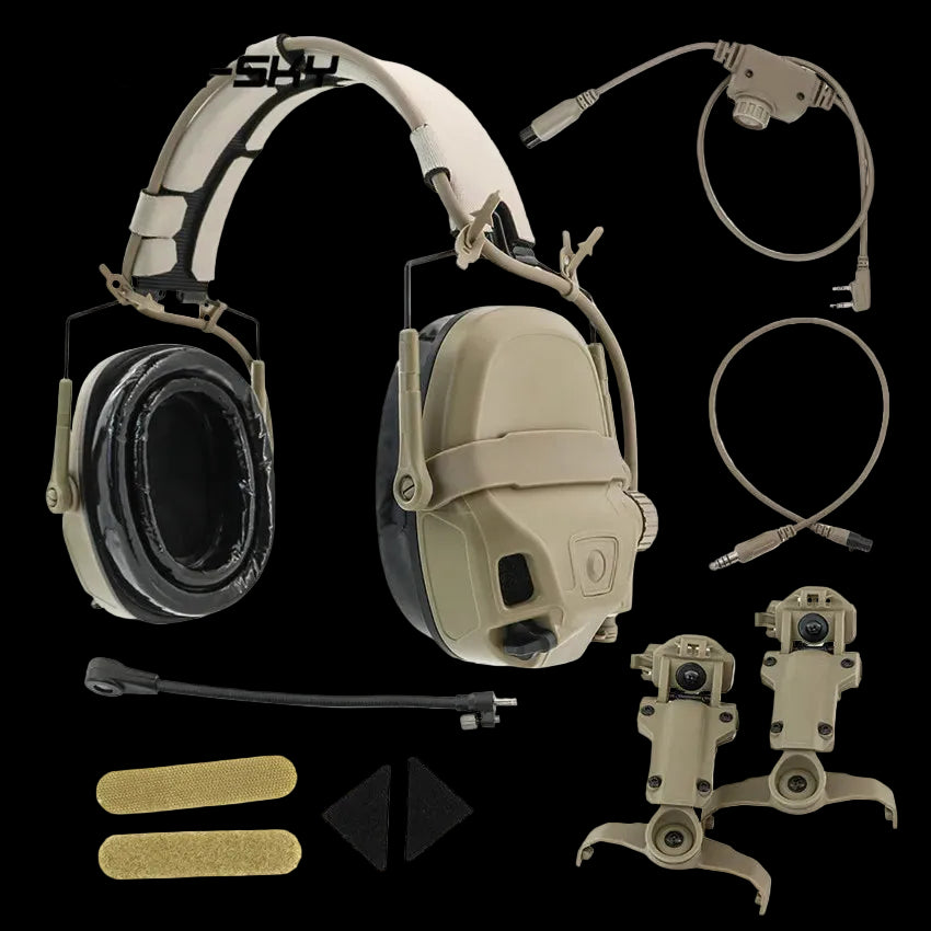 TAC-SKY AMP Tactical Headset – Military Version