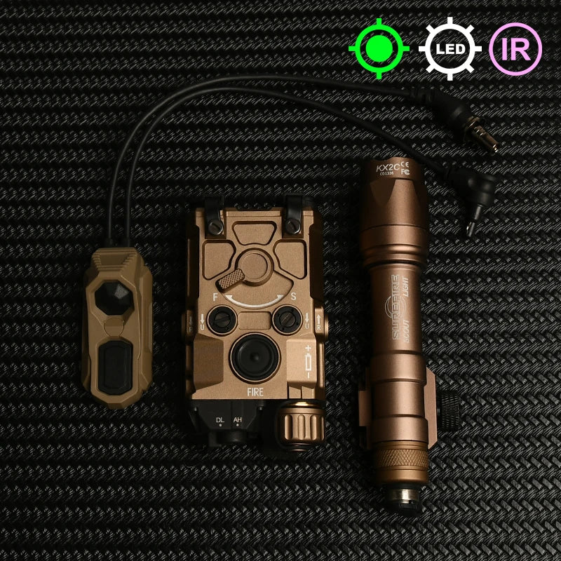 HAR Tactical OGL Metal Flashlight & Laser Module