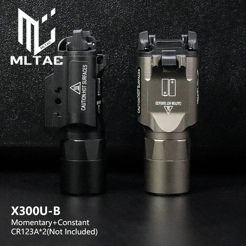 MLTAC Tactical X300U-B Flashlight – 1000 Lumen LED Weapon Light