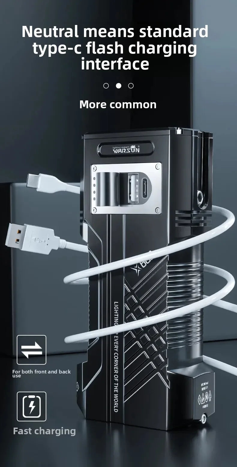 X609 3000Lm Tactical Rechargeable Flashlight