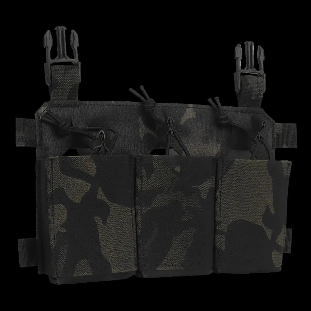 TACTILEOPARD Tactical Triple Rifle Mag Pouch – 5.56 / 7.62 Compatible