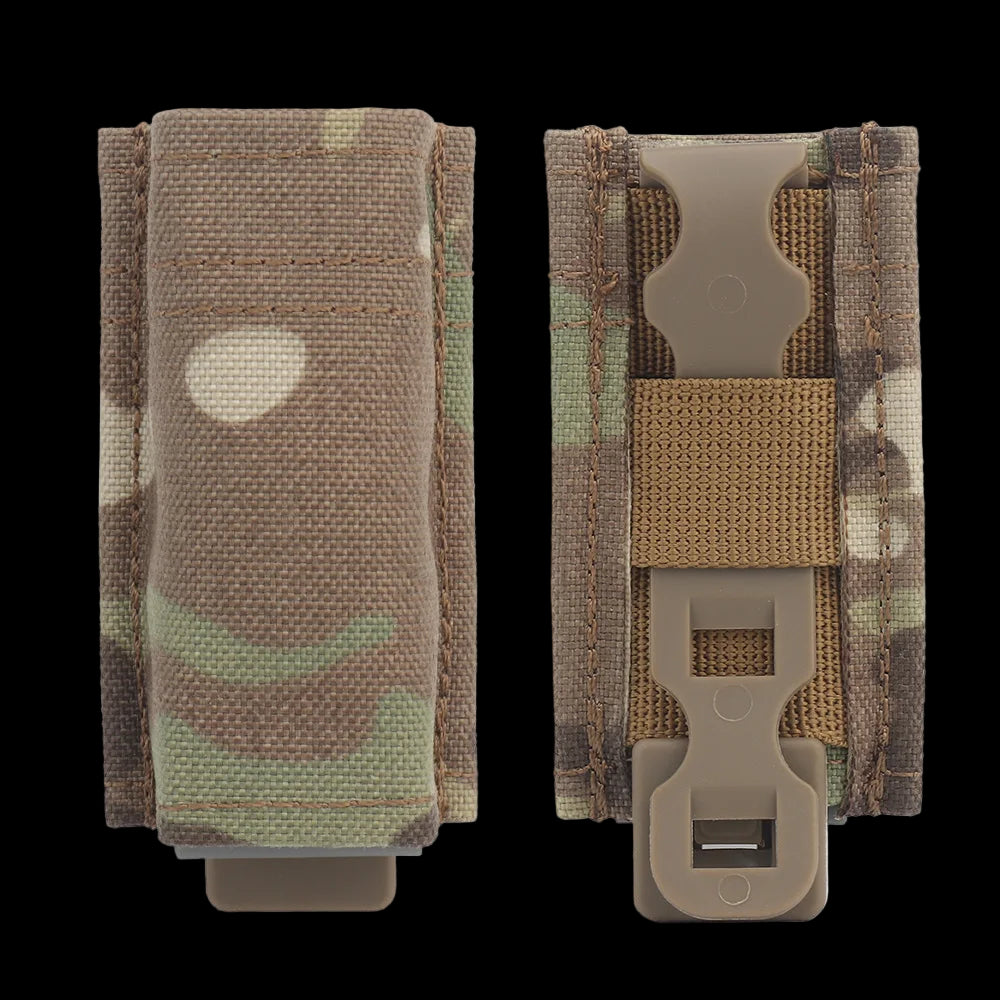 FAST 9MM Pistol Magazine Pouch – Single/Double MOLLE Quick‑Release