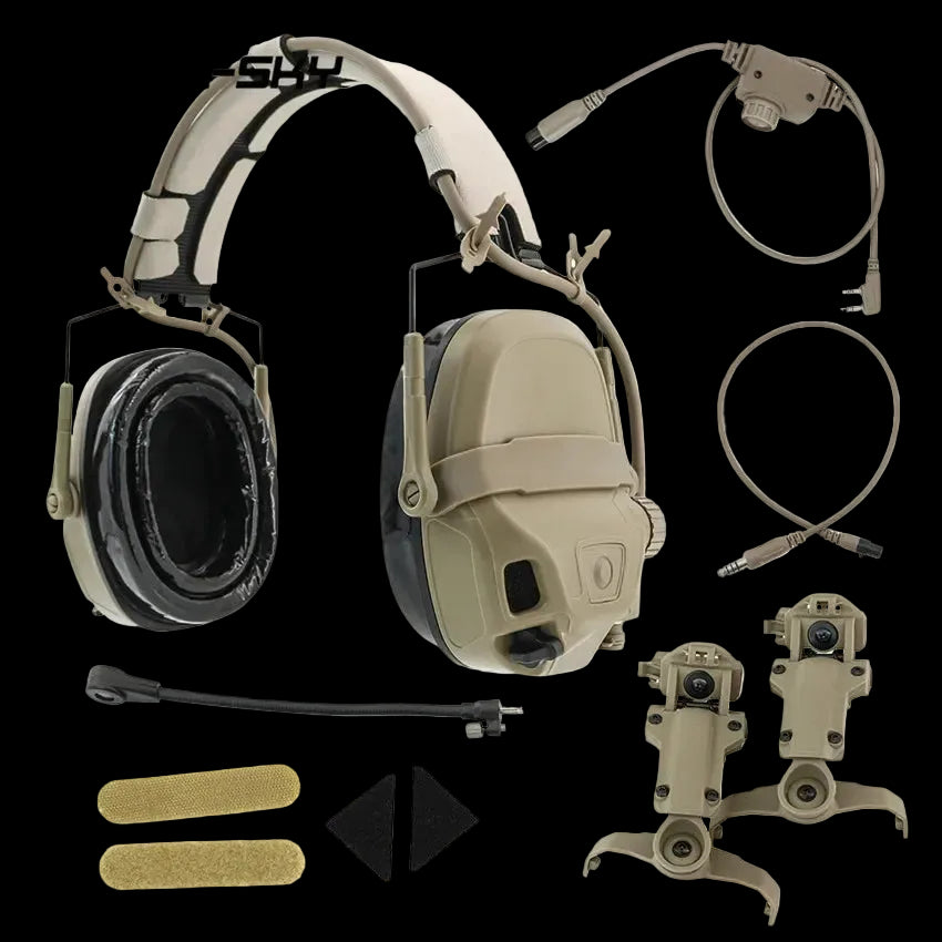 TAC-SKY AMP Tactical Headset – Military Version