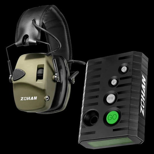 ZOHAN Tactical Electronic Earmuffs Shot Timers IPSC