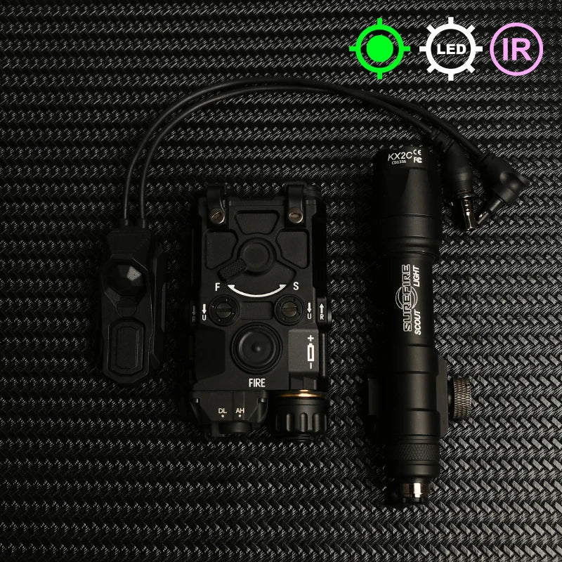 HAR Tactical OGL Metal Flashlight & Laser Module