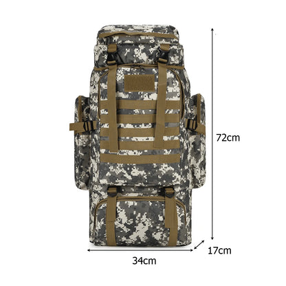 80L Molle Hunting Knapsack Large Capacity Rucksack