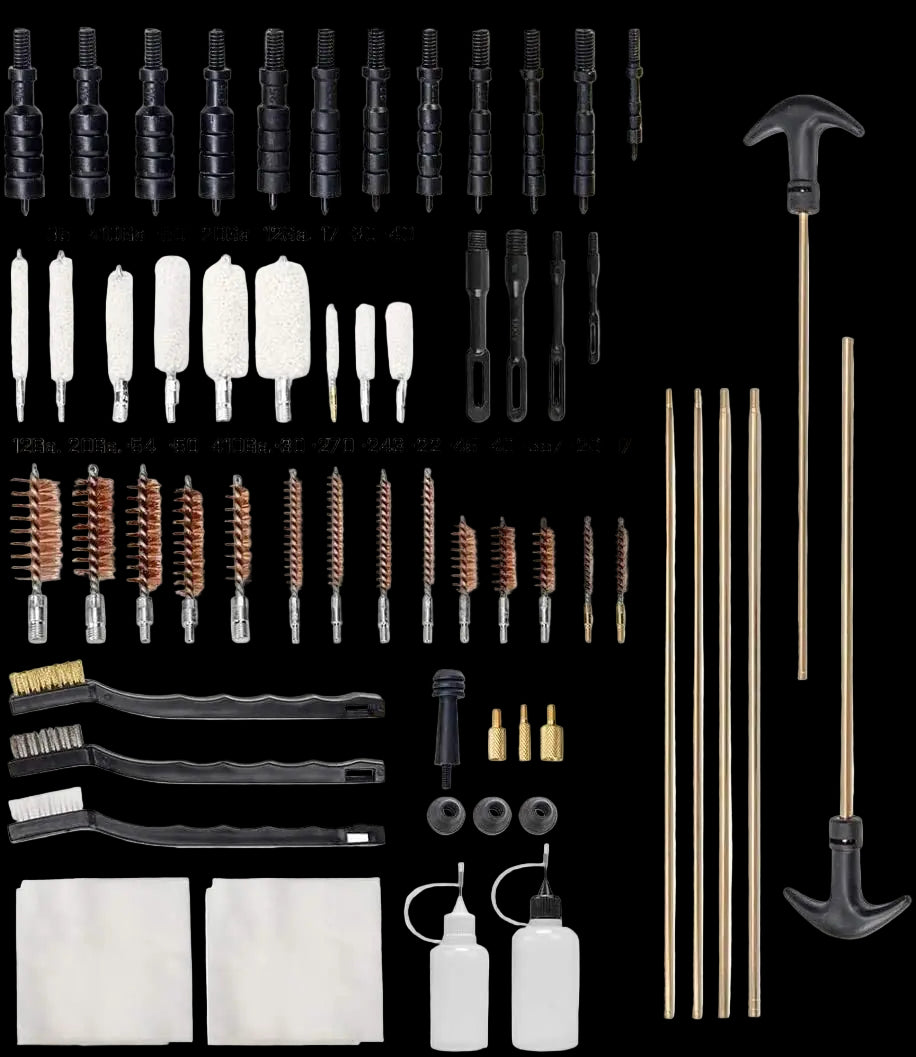 Professional Hunting Gun Cleaning Kit – Universal Rifle & Pistol Cleaning Set