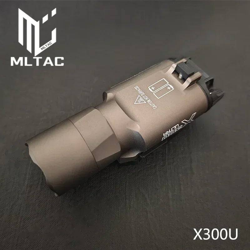 MLTAC Tactical X300U-B Flashlight – 1000 Lumen LED Weapon Light