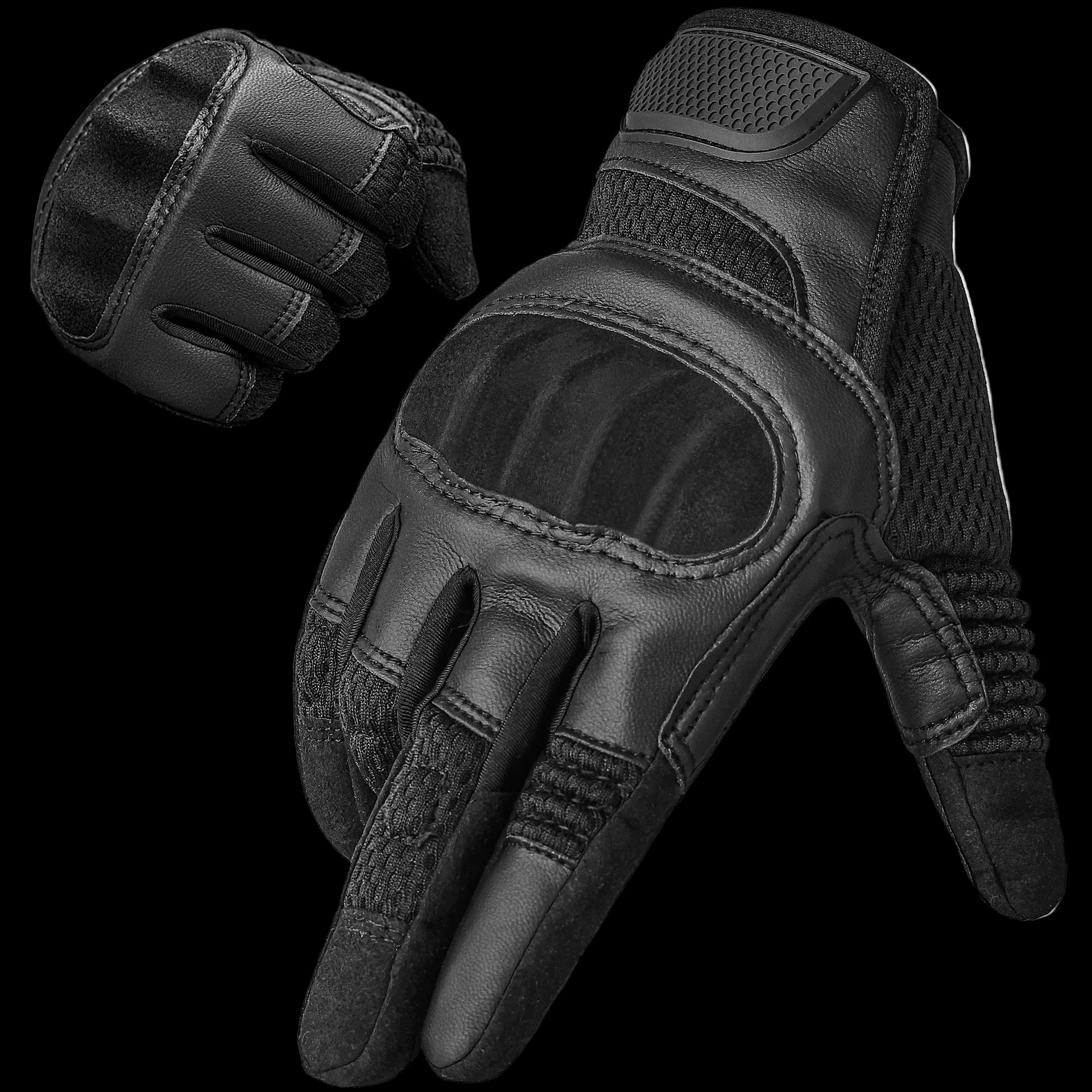Hard-Shell Touch Tactical Full-Finger Gloves