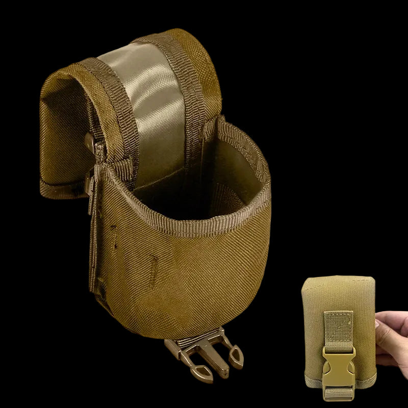 Single/Double Grenade Pouch – MOLLE Frag Grenade Bag
