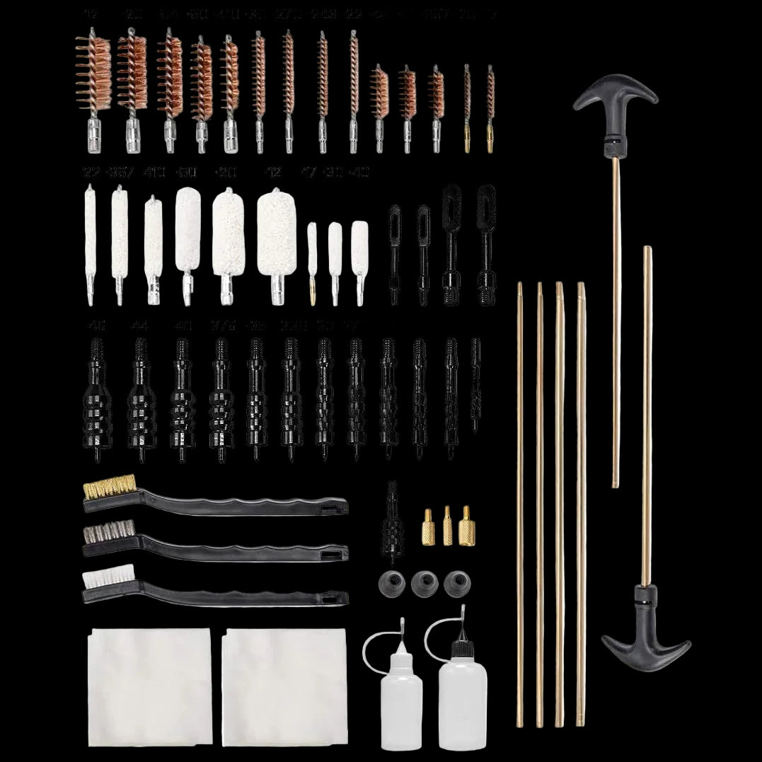 Tactical Gun Cleaning Kit – Rifle & Pistol Maintenance Set