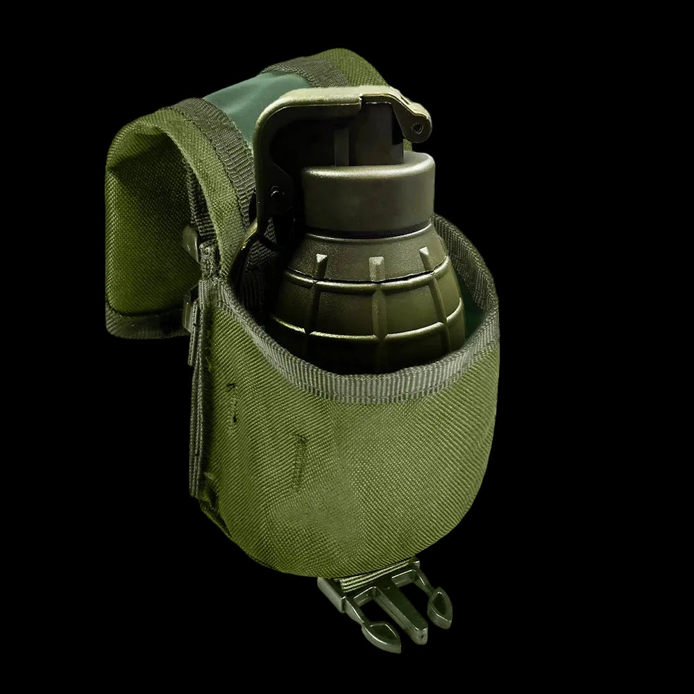 Single/Double Grenade Pouch – MOLLE Frag Grenade Bag