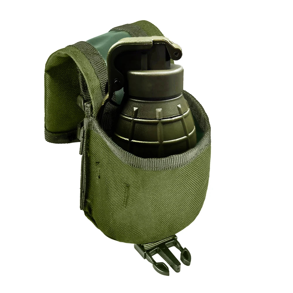 Single/Double Grenade Pouch – MOLLE Frag Grenade Bag