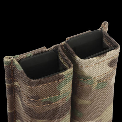 FAST 9MM Pistol Magazine Pouch – Single/Double MOLLE Quick‑Release