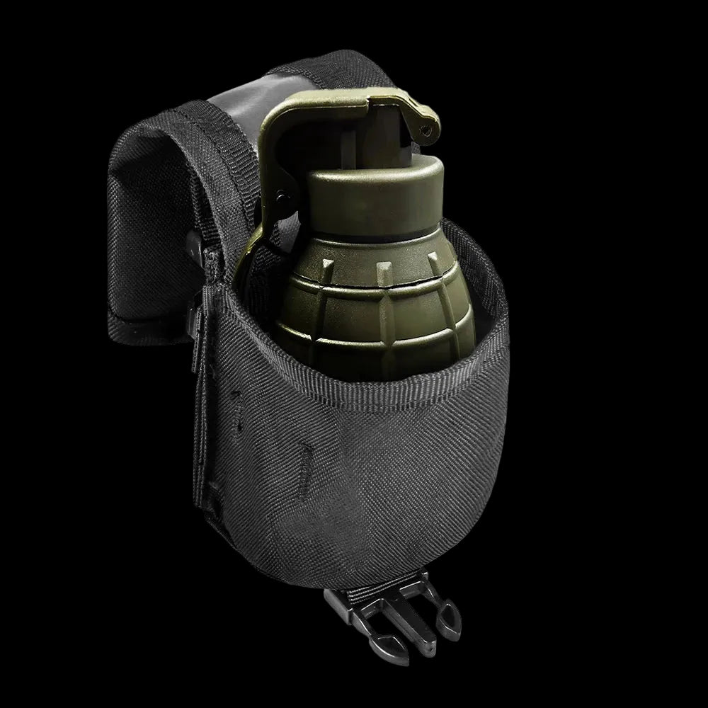 Single/Double Grenade Pouch – MOLLE Frag Grenade Bag