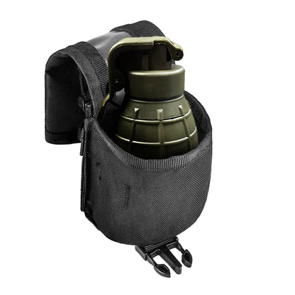 Single/Double Grenade Pouch – MOLLE Frag Grenade Bag