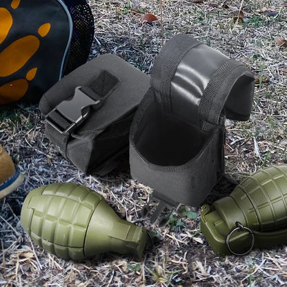 Single/Double Grenade Pouch – MOLLE Frag Grenade Bag