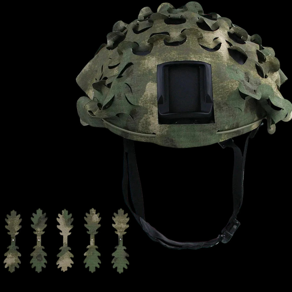 3D Laser-Cut Camo Helmet Cover
