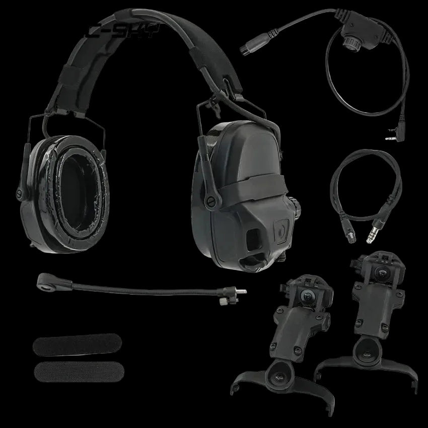 TAC-SKY AMP Tactical Headset – Military Version