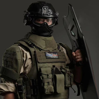 Heavy duty vest with stab proof  plate vest