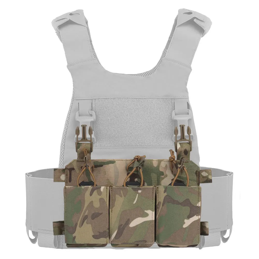 TACTILEOPARD Tactical Triple Rifle Mag Pouch – 5.56 / 7.62 Compatible