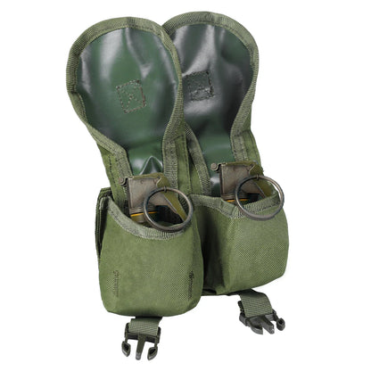 Single/Double Grenade Pouch – MOLLE Frag Grenade Bag