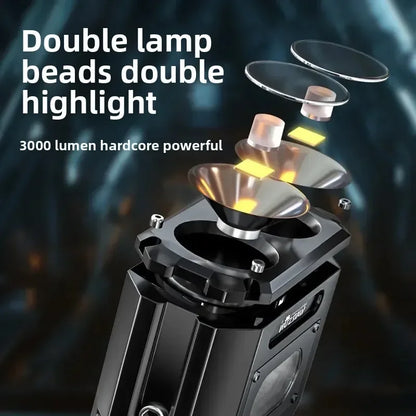 X609 3000Lm Tactical Rechargeable Flashlight