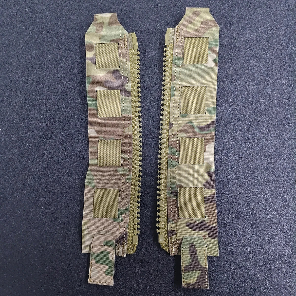Tactical Back Panel Zipper MOLLE Adapter