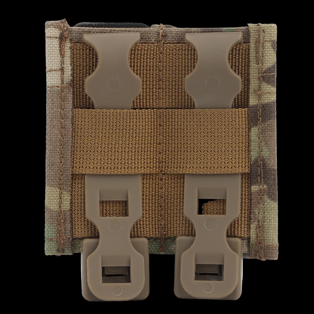 FAST 9MM Pistol Magazine Pouch – Single/Double MOLLE Quick‑Release