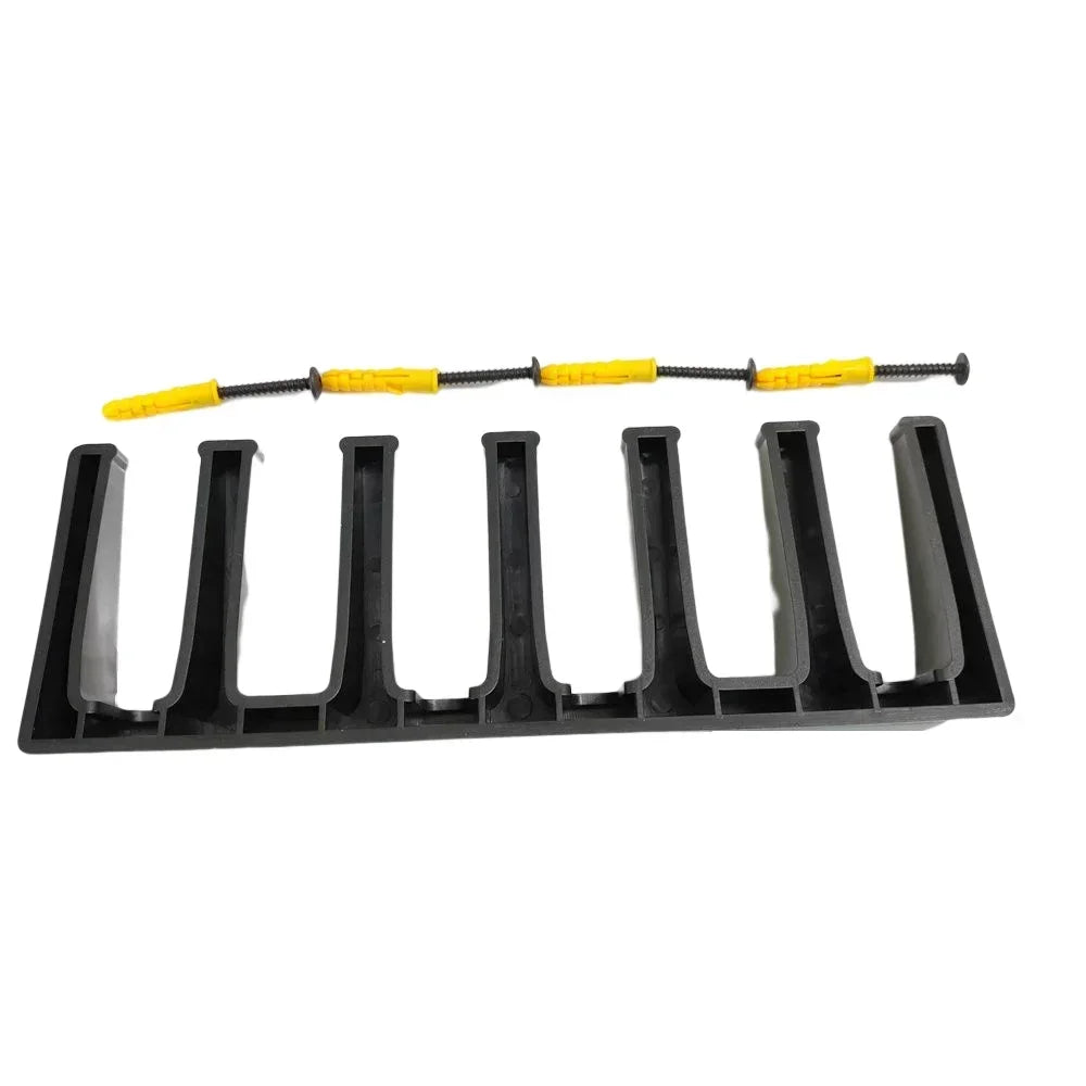 Tactical 6‑Slot AR15 PMAG Wall Mount Magazine Holder – Ammo Storage Rack