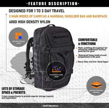 Tactical Travel Bag
