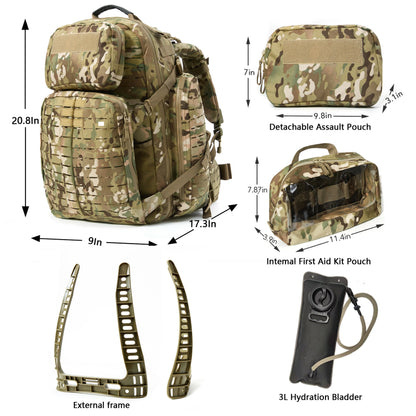 VoxDefence Military Army Assault Backpack